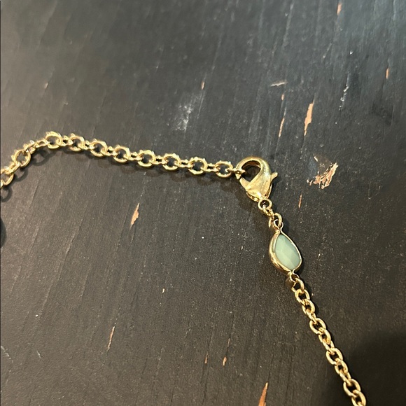 Gold and Turquoise Necklace - Picture 5 of 9